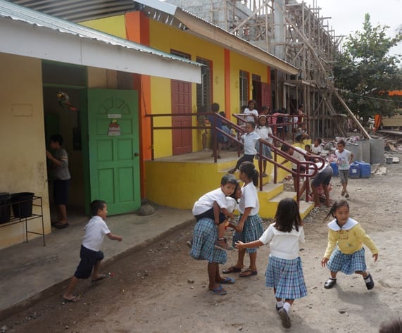 Playgrounds for Schools, after Typhoon Haiyan, Philippines